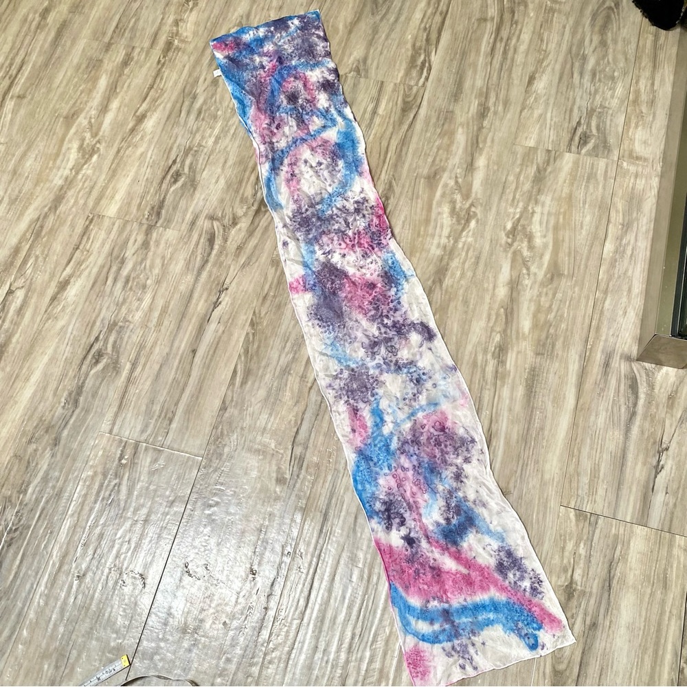 Watercolour SILK hand painted artisan gem - Picture 8 of 10